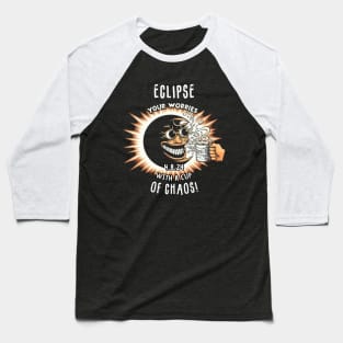 Eclipse Your Worries with a Cup of Chaos Baseball T-Shirt